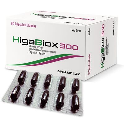 Higabiox 300Mg C&aacute;psulas - Caja 60 UN