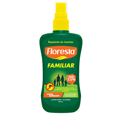 Repelente Floresta Familiar Loci&oacute;n - Frasco 120 ML