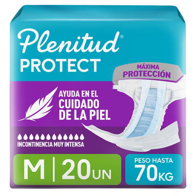 Pa&ntilde;al Plenitud Protect Talla M - Bolsa 20 UN