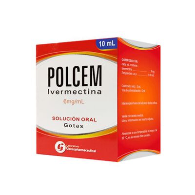 Soluci&oacute;n Oral Polcem 6MG/ML - Frasco 10 ML