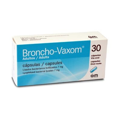 Broncho-Vaxom Adultos 7mg C&aacute;psulas - Caja 30 UN