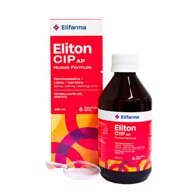 Eliton Cip Ap Jarabe - Frasco 230 ML
