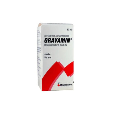 Gravamin 15mg/5 ml  - Frasco 60Ml