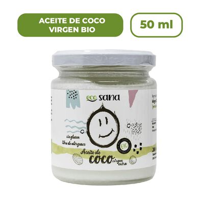 Aceite De Coco Virgen Bio - Frasco 200 ML