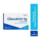 Clavutrim 1g - Caja 7 tabletas recubiertas, , large image number null