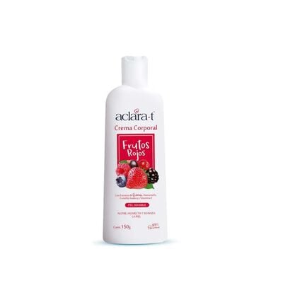 Aclara-T Crema Corporal Frutos Rojos - Frasco 150 G