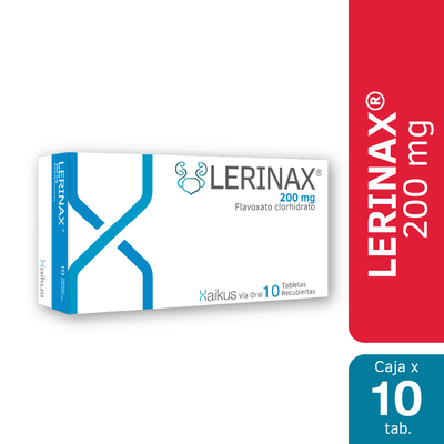 Lerinax 200mg Tabletas Recubiertas - Caja 10 UN