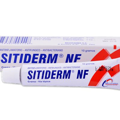Sitiderm Crema - Tubo 10 G