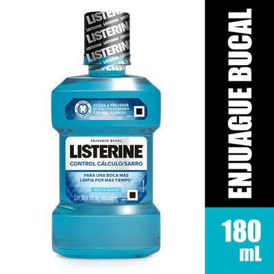 Enjuague Bucal Listerine Control Sarro - Frasco 180 ML