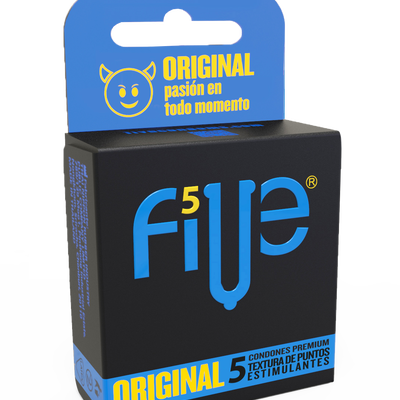 Preservativo Five Original  - Caja 5 UN