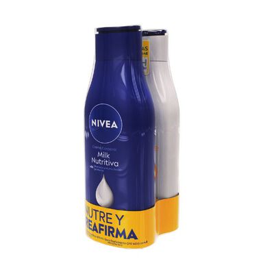 Pack Nivea Body Milk + Crema Reafirmante  - Frasco 2UN