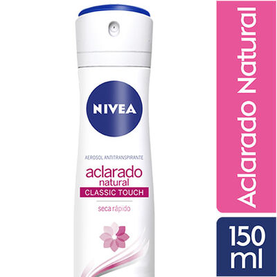 Nivea Deo Mujer Spray Aclarado Clasico 48Hrs - Frasco 150Ml