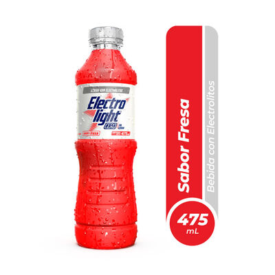 Electrolight Cero Fresa - Frasco 475 ML