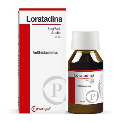 Loratadina 5 Mg Jarabe - Frasco 60 ML