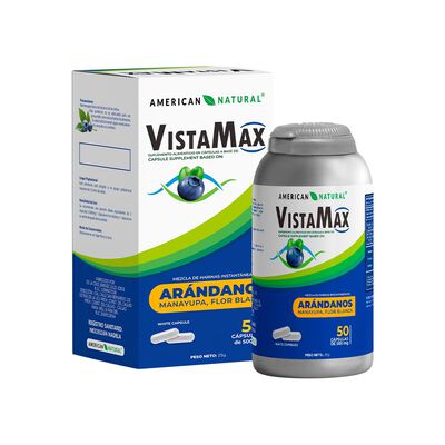 VistaMax C&aacute;psulas- Frasco 50 UN