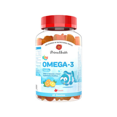 Gomitas Kids Omega 3 - Frasco 60 UN