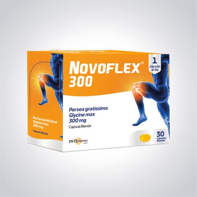 Novoflex 300 C&aacute;psulas Blandas - Caja 30 UN