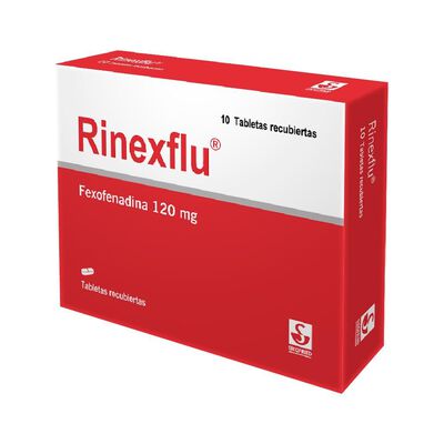 Rinexflu 120 Mg Tableta recubierta - Caja 10 UN
