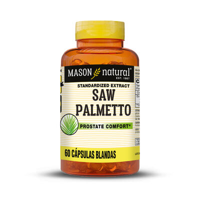 Saw Palmetto Prostate C&aacute;psulas - Frasco 60 UN