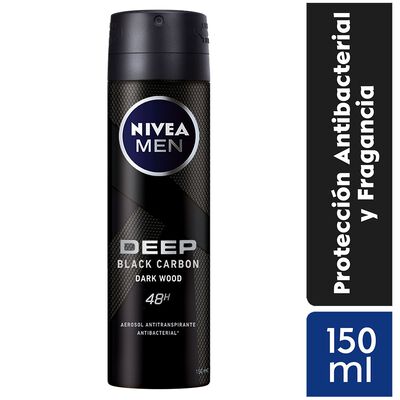 Nivea Deo Hombre Spray Dark Wood Deep - Frasco 150 ML