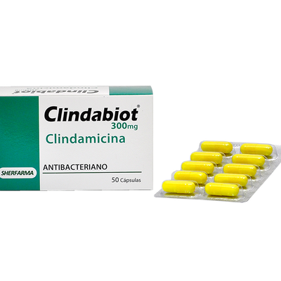 Clindabiot 300mg C&aacute;psulas - Caja 50 UN