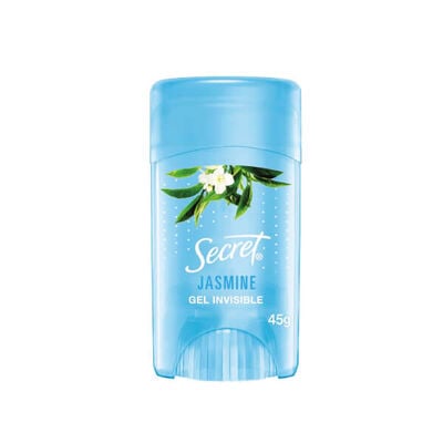Secret Desodorante Gel Invisible Barra Jasmine - Frasco 45 G