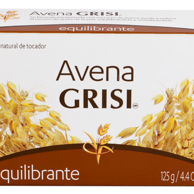 Grisi Jab&oacute;n Avena  - Barra 125 G