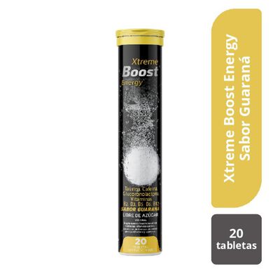 Xtreme Boost Energy Guarana - Tubo 20 UN