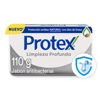 Jab&oacute;n Antibacterial Protex Limpieza Profunda Barra 110g