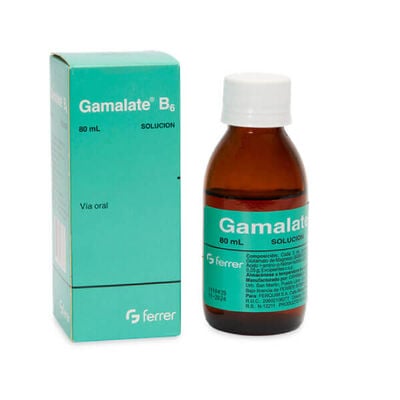 Gamalate B6 Soluci&oacute;n Oral - Frasco 80 Ml