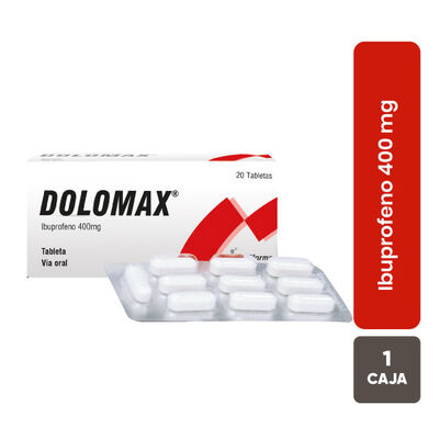 Dolomax 400 Mg - Caja 20 UN