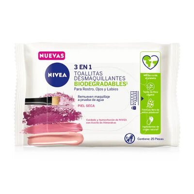 Nivea Toallita Desmaquillantes - Bolsa 25 UN