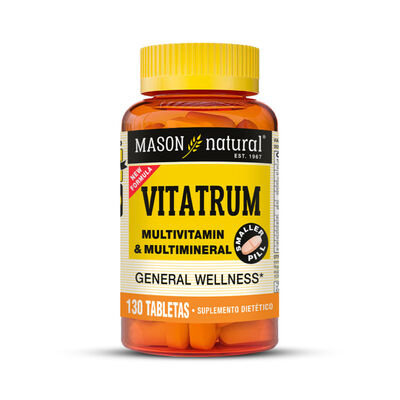 Multivitam&iacute;nico Vitatrum & Multimineral - Frasco 130 UN