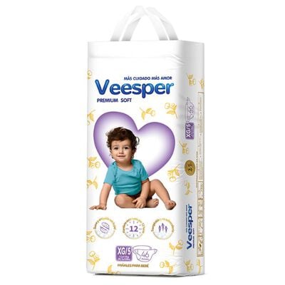 Pa&ntilde;al Veesper Premium Sotf Talla XG - Bolsa 46 UN