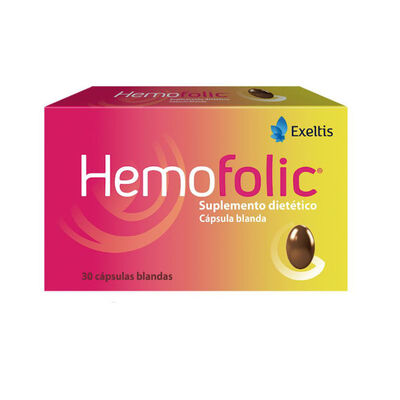 Hemofolic C&aacute;psula Blanda - Caja 30 UN