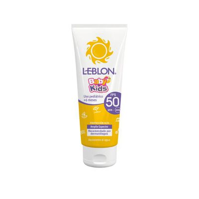 Protector Solar Leblon Baby & Kids FPS 50 - Frasco 50 Gr