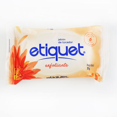 Jab&oacute;n Barra Etiquet Exfoliante  - Barra 75 G