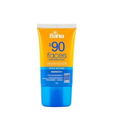 Bloqueador Bahia Faces Spf90 - Frasco 60 G