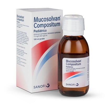 Mucosolvan Compositum Jarabe Pedi&aacute;trico - Frasco 120 ML