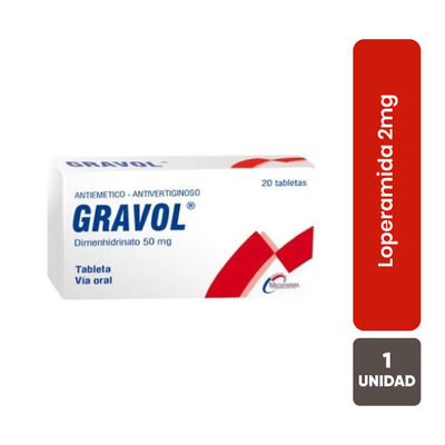 Gravol 50 Mg  - Tableta 1 UN