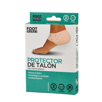 Protector de Tal&oacute;n Foot Works - Caja 2 UN