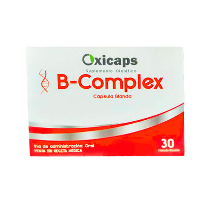 Oxicaps B-Complex C&aacute;psulas - Caja 30 UN