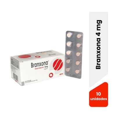 Branxona 4 Mg  Tabletas - Bl&iacute;ster 10 UN