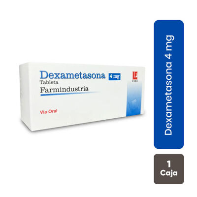 Dexametasona 4Mg - Caja 100 UN