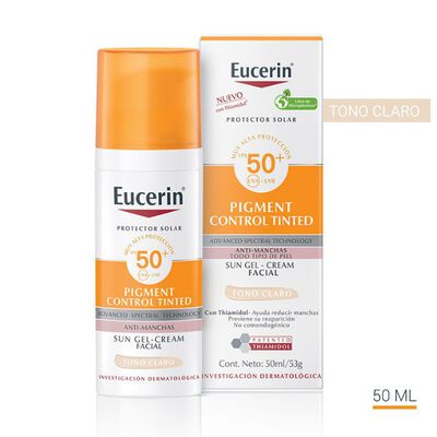 Eucerin Sun Pigment Control Anti Manchas Tono Claro - Frasco 50 ML