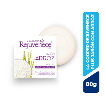 La Cooper Jab&oacute;n Rejuvenence de arroz - 80gr