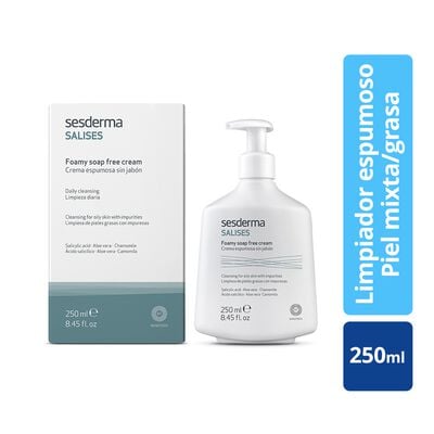 Sesderma Salises Crema Espumosa Sin Jab&oacute;n - Frasco 250 ML