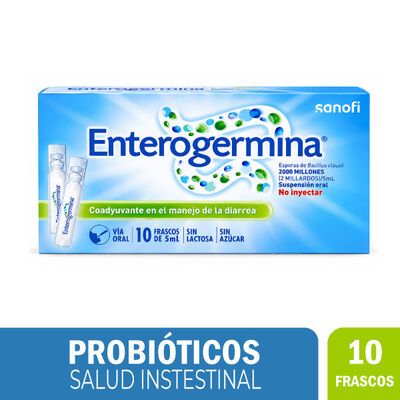 Enterogermina Ampolla Bebible - Caja 10 Frascos