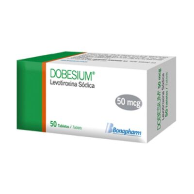 Dobesium 50 Mcg Tableta - Caja 50 UN