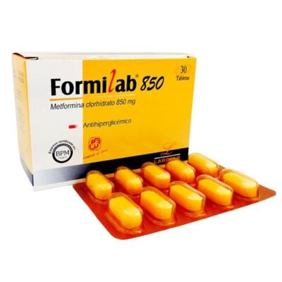 Formilab 850 Mg Tableta - Caja 30 UN